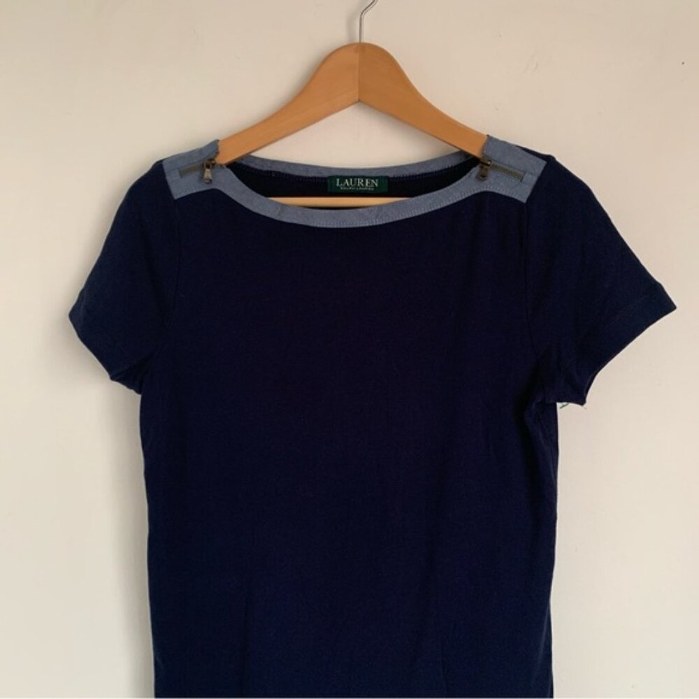 Lauren Ralph Lauren Boat Neck T-Shirt - Picture 5 of 10